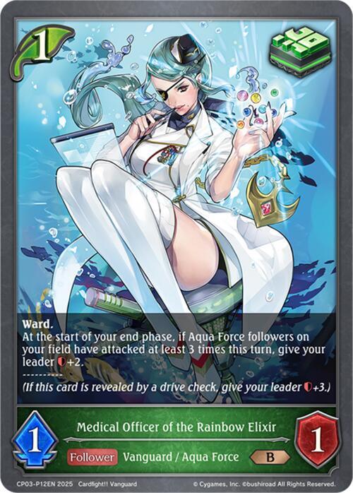 Medical Officer of the Rainbow Elixir - P12EN (Foil), CP03: Cardfight!! Vanguard CP03-P12EN