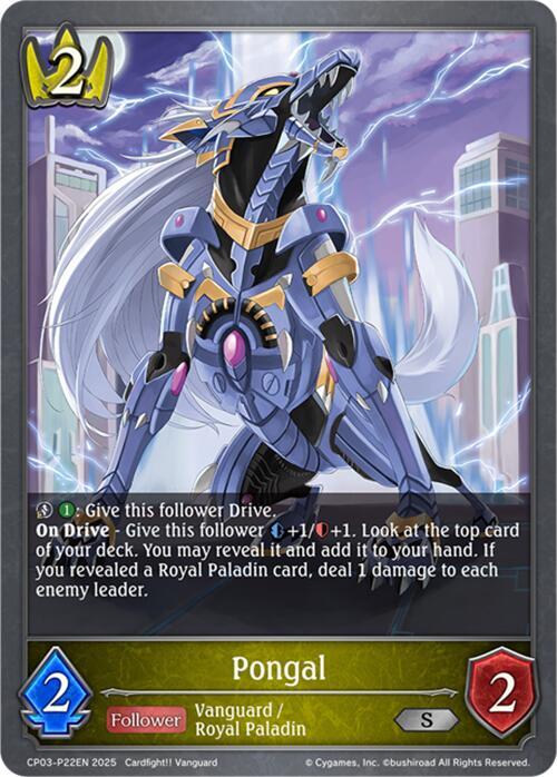 Pongal - P22EN (Foil), CP03: Cardfight!! Vanguard CP03-P22EN