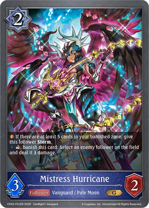 Mistress Hurricane - P31EN (Foil), CP03: Cardfight!! Vanguard CP03-P31EN