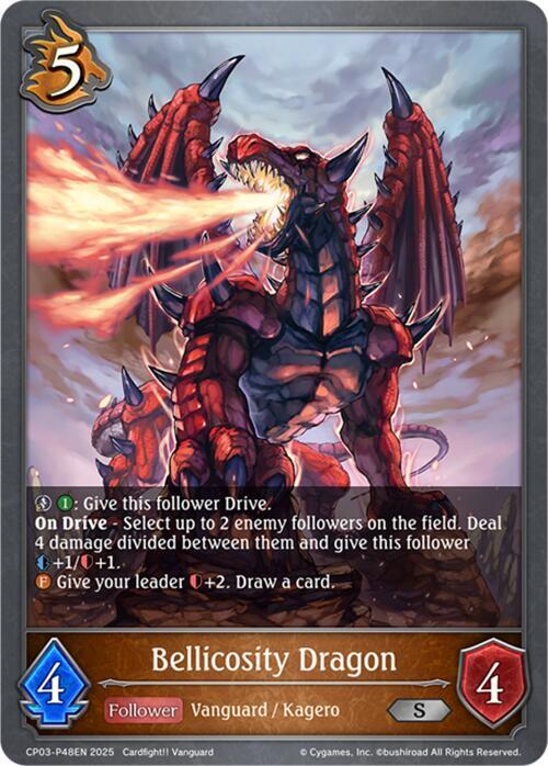 Bellicosity Dragon - P48EN (Foil), CP03: Cardfight!! Vanguard CP03-P48EN