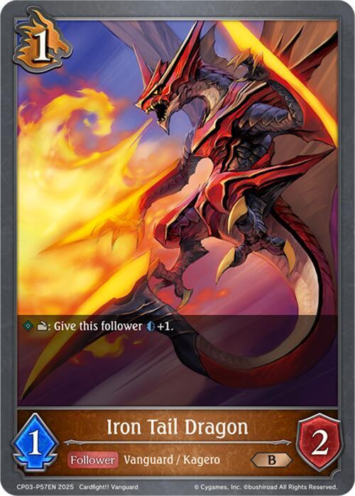 Iron Tail Dragon - P57EN (Foil), CP03: Cardfight!! Vanguard CP03-P57EN