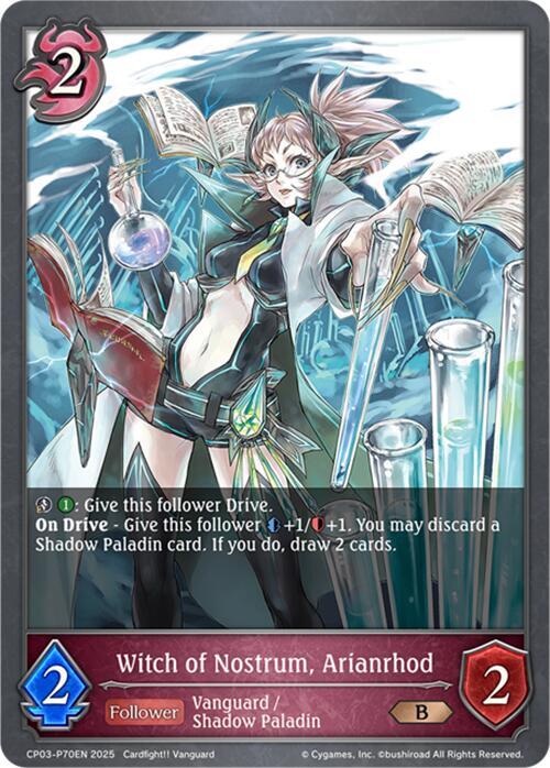 Witch of Nostrum, Arianrhod - P70EN (Foil), CP03: Cardfight!! Vanguard CP03-P70EN