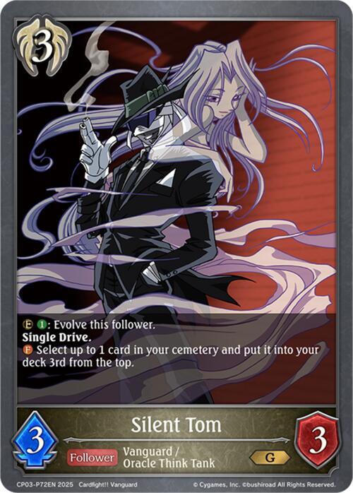 Silent Tom - P72EN (Foil), CP03: Cardfight!! Vanguard CP03-P72EN
