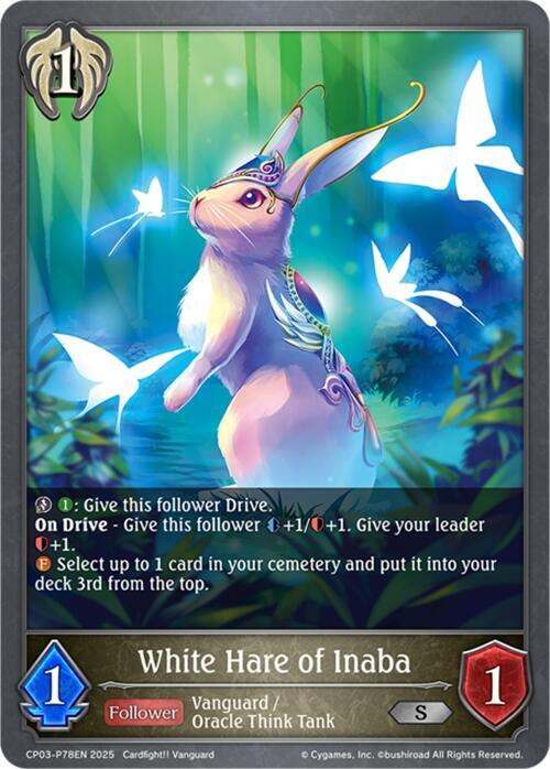 White Hare of Inaba - P78EN (Foil), CP03: Cardfight!! Vanguard CP03-P78EN