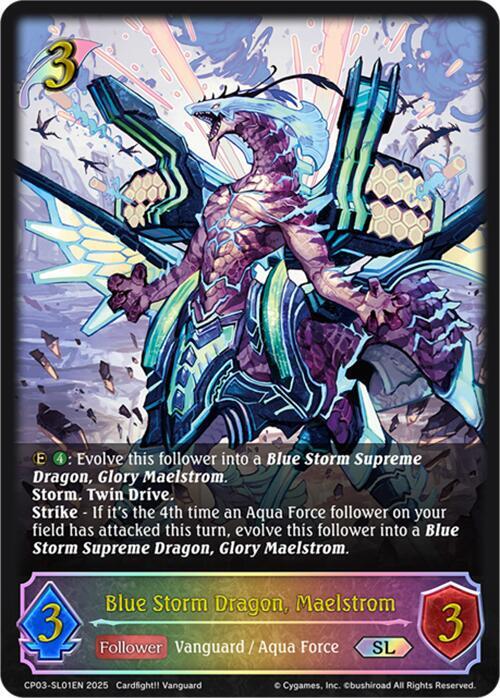 Blue Storm Dragon, Maelstrom (SL), CP03: Cardfight!! Vanguard CP03-SL01EN