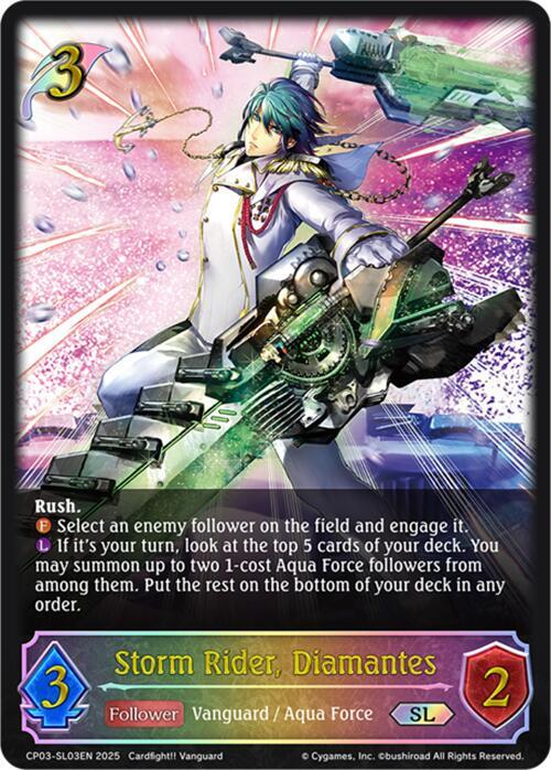 Storm Rider, Diamantes (SL), CP03: Cardfight!! Vanguard CP03-SL03EN