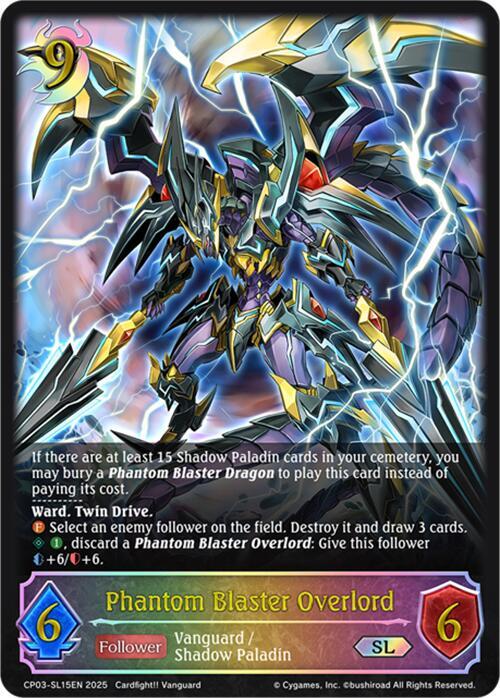 Phantom Blaster Overlord (SL), CP03: Cardfight!! Vanguard CP03-SL15EN
