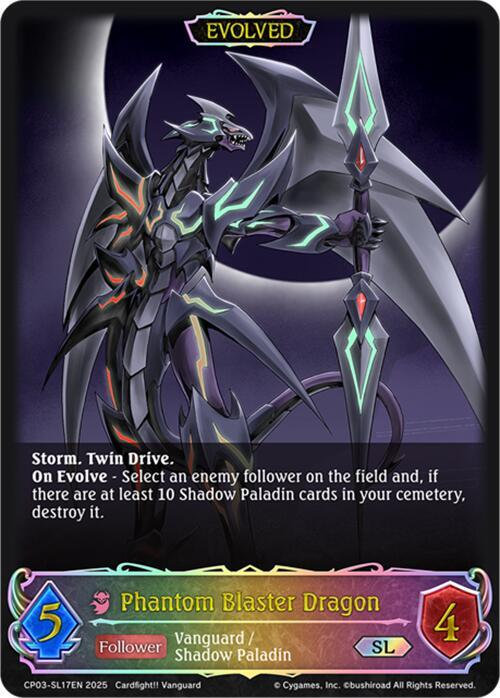 Phantom Blaster Dragon (Evolved) (SL), CP03: Cardfight!! Vanguard CP03-SL17EN