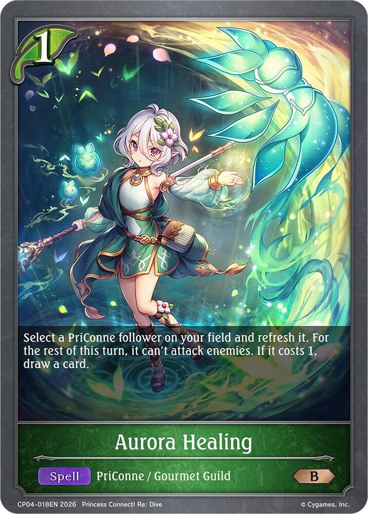 Aurora Healing, CP04: Princess Connect! Re:Dive CP04-018EN