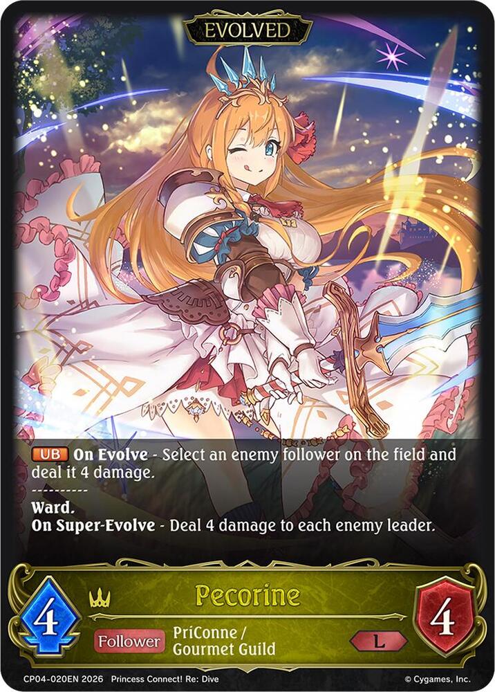 Pecorine (Evolved), CP04: Princess Connect! Re:Dive CP04-020EN
