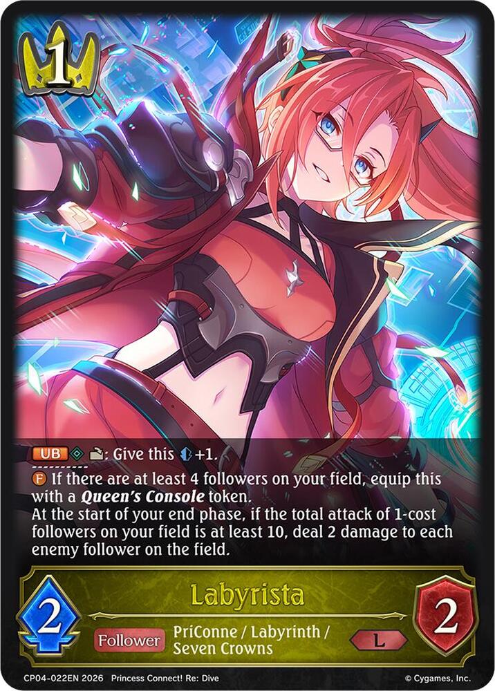 Labyrista, CP04: Princess Connect! Re:Dive CP04-022EN