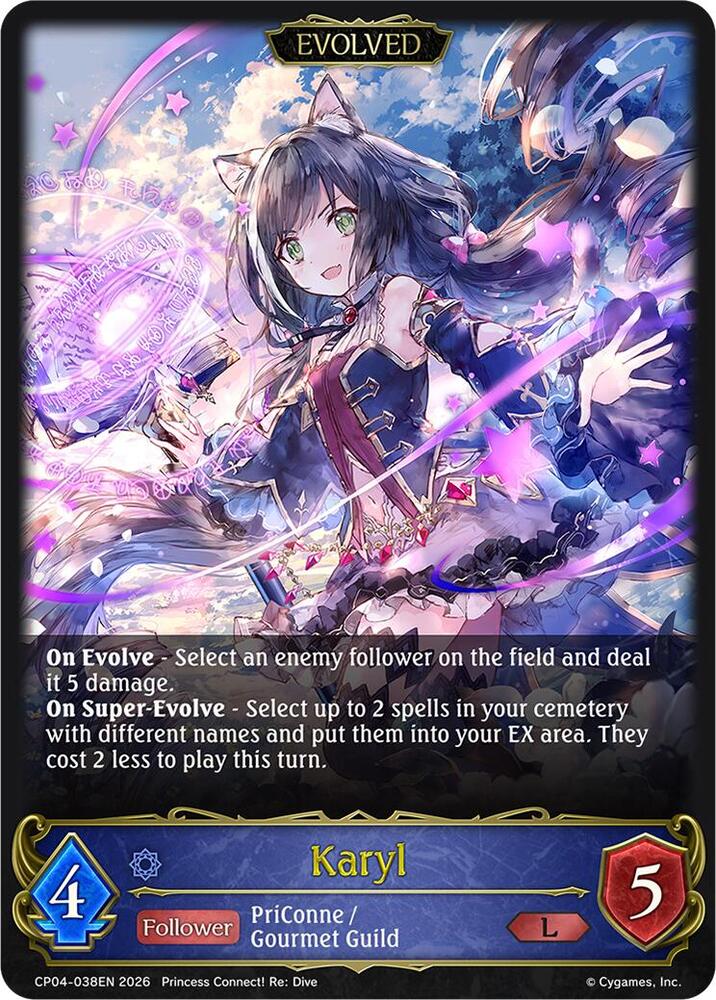 Karyl (Evolved), CP04: Princess Connect! Re:Dive CP04-038EN