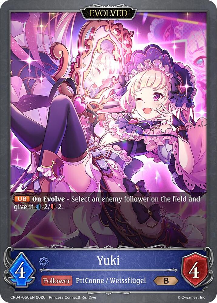 Yuki (Evolved), CP04: Princess Connect! Re:Dive CP04-050EN