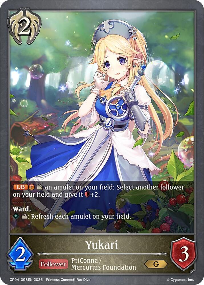 Yukari, CP04: Princess Connect! Re:Dive CP04-098EN