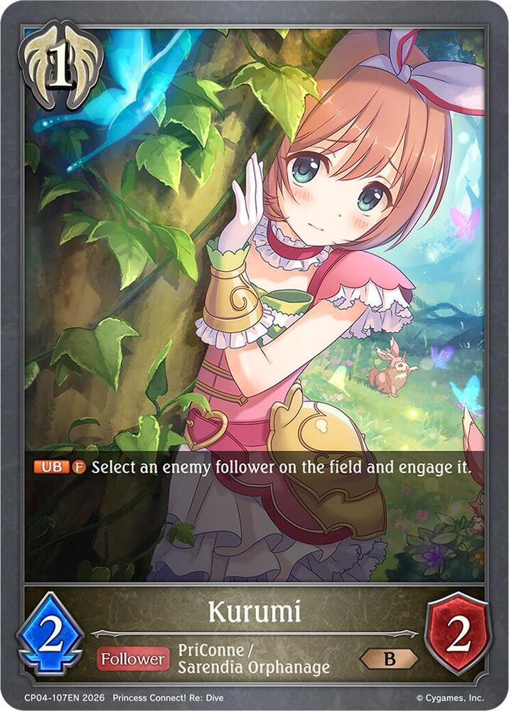 Kurumi, CP04: Princess Connect! Re:Dive CP04-107EN