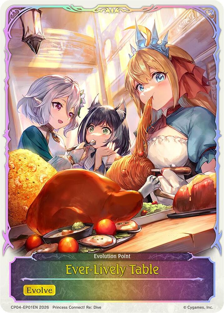 Ever-Lively Table (SL), CP04: Princess Connect! Re:Dive CP04-EP01EN