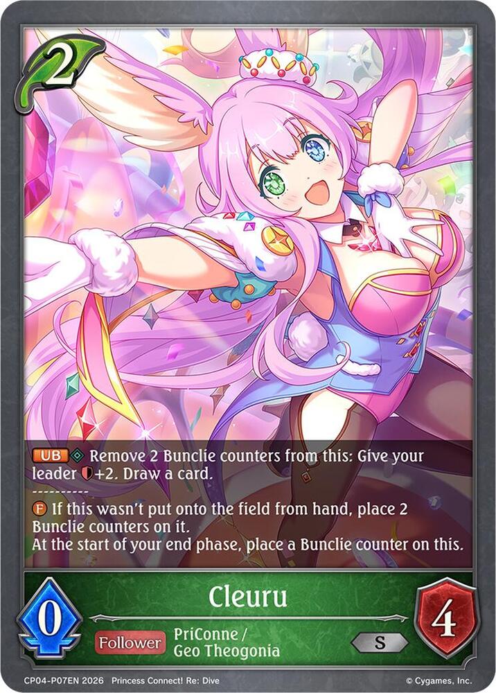 Cleuru - P07EN (Foil), CP04: Princess Connect! Re:Dive CP04-P07EN