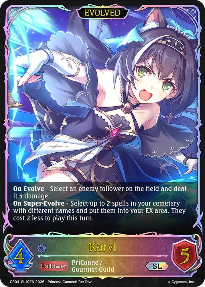 Karyl (Evolved) (SL), CP04: Princess Connect! Re:Dive CP04-SL10EN