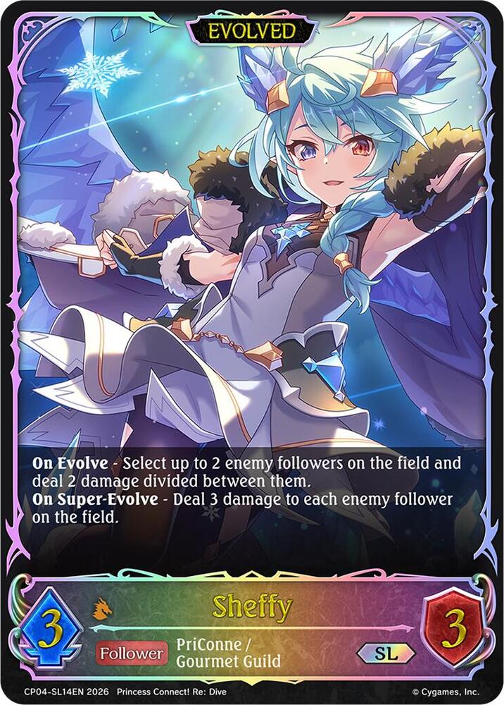 Sheffy (Evolved) (SL), CP04: Princess Connect! Re:Dive CP04-SL14EN