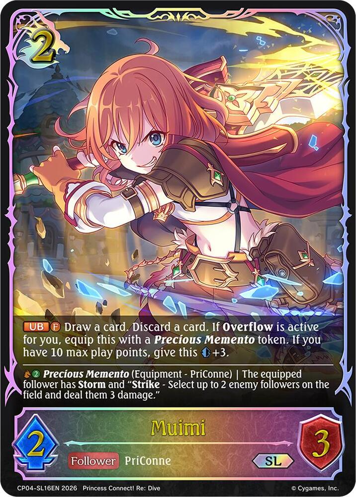 Muimi (SL), CP04: Princess Connect! Re:Dive CP04-SL16EN