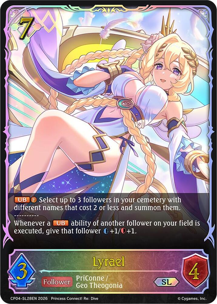 Lyrael (SL), CP04: Princess Connect! Re:Dive CP04-SL28EN
