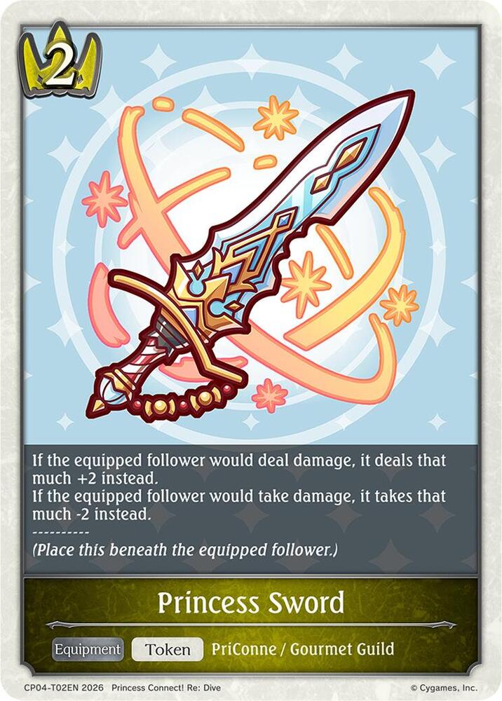 Princess Sword, CP04: Princess Connect! Re:Dive CP04-T02EN