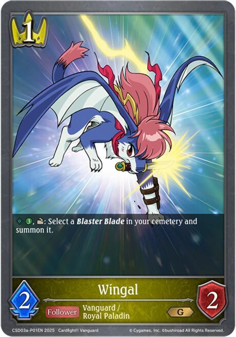Wingal - P01EN (Foil), CSD03: Cardfight!! Vanguard CSD03a-P01EN
