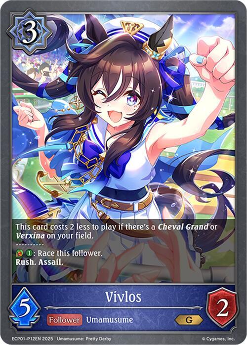 Vivlos - P12EN (Foil), ECP01: Umamusume: Pretty Derby ECP01-P12EN