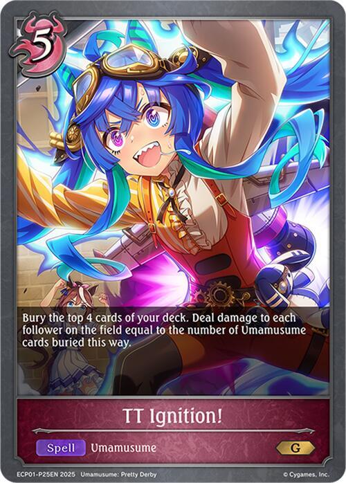 TT Ignition! - P25EN (Foil), ECP01: Umamusume: Pretty Derby ECP01-P25EN