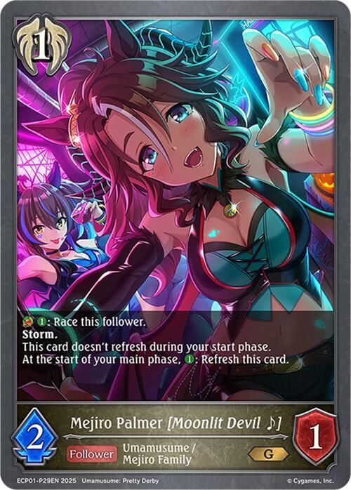 Mejiro Palmer [Moonlit Devil ~] - P29EN (Foil), ECP01: Umamusume: Pretty Derby ECP01-P29EN