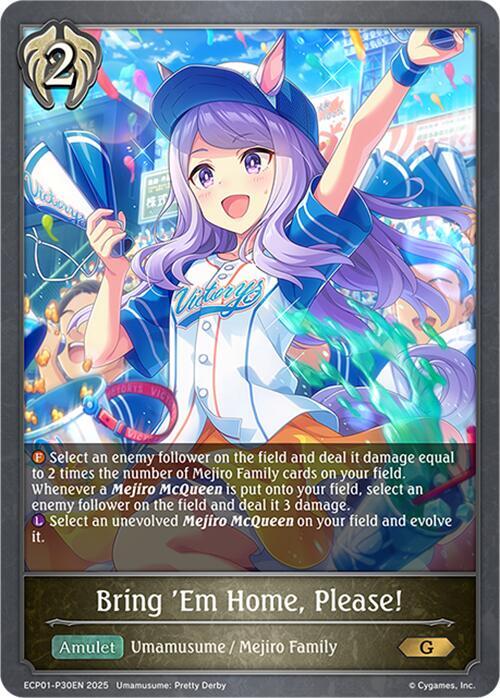 Bring 'Em Home, Please! - P30EN (Foil), ECP01: Umamusume: Pretty Derby ECP01-P30EN
