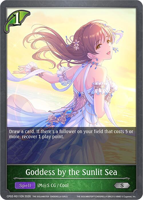 Goddess by the Sunlit Sea (Reprint), ECP02: THE IDOLM@STER CINDERELLA GIRLS CP02-R011EN