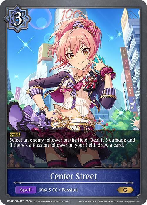Center Street (Reprint), ECP02: THE IDOLM@STER CINDERELLA GIRLS CP02-R041EN