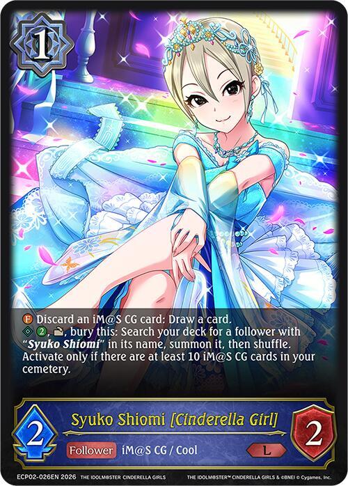 Syuko Shiomi [Cinderella Girl], ECP02: THE IDOLM@STER CINDERELLA GIRLS ECP02-026EN