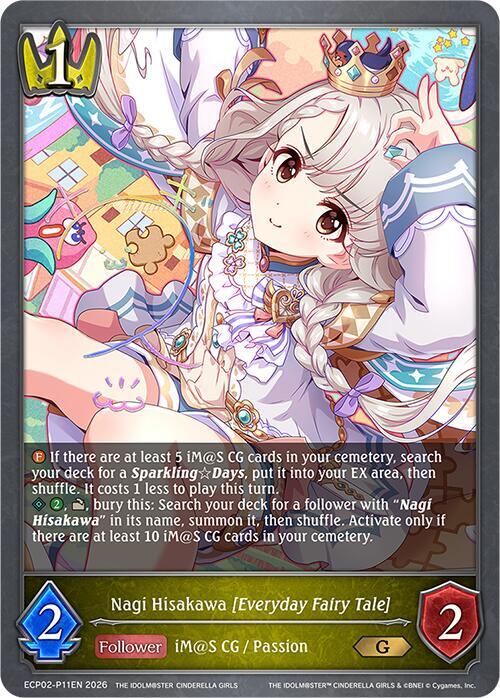 Nagi Hisakawa [Everyday Fairy Tale] - P11EN (Foil), ECP02: THE IDOLM@STER CINDERELLA GIRLS ECP02-P11EN