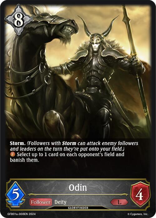 Odin (GFB01a-008EN), GFB01: Guide to Glory GFB01a-008EN