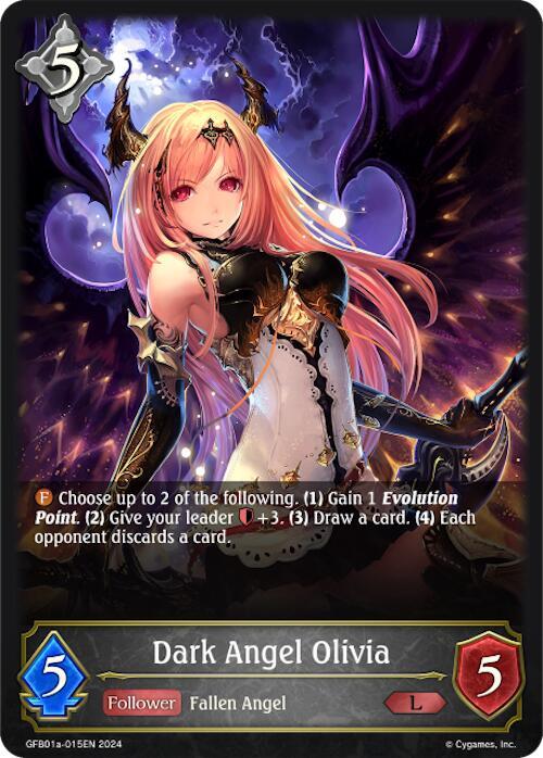 Dark Angel Olivia, GFB01: Guide to Glory GFB01a-015EN