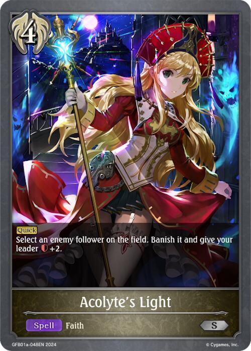 Acolyte's Light (GFB01a-048EN), GFB01: Guide to Glory GFB01a-048EN