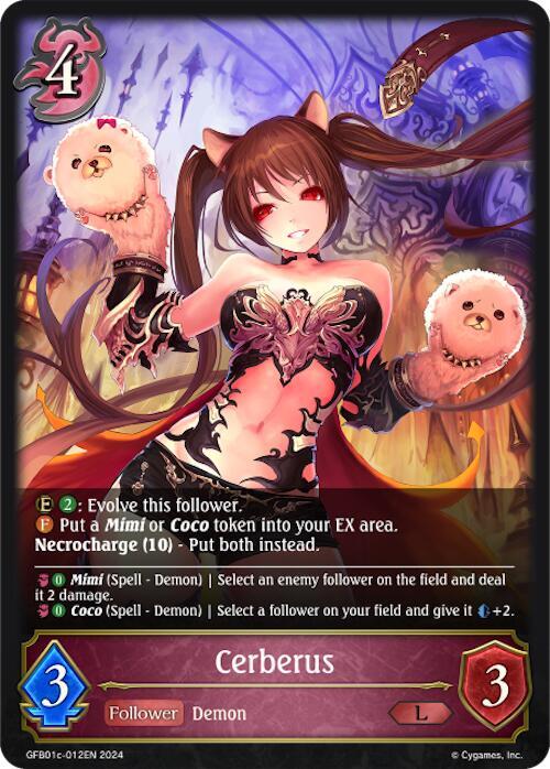 Cerberus, GFB01: Guide to Glory GFB01c-012EN