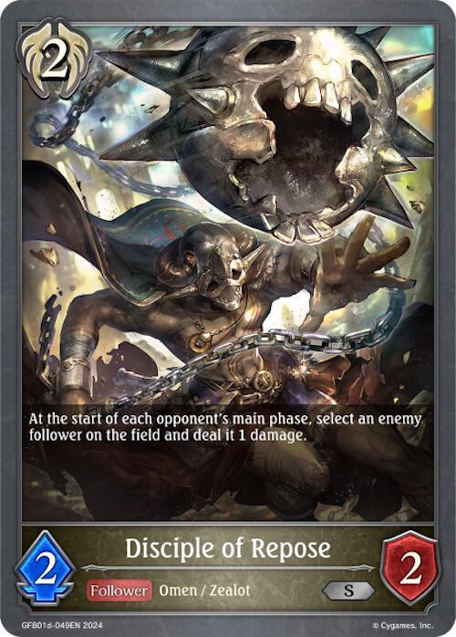 Disciple of Repose, GFB01: Guide to Glory GFB01d-049EN