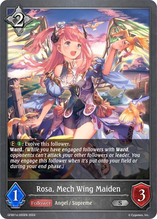 Rosa, Mech Wing Maiden (GFB01d-055EN), GFB01: Guide to Glory GFB01d-055EN