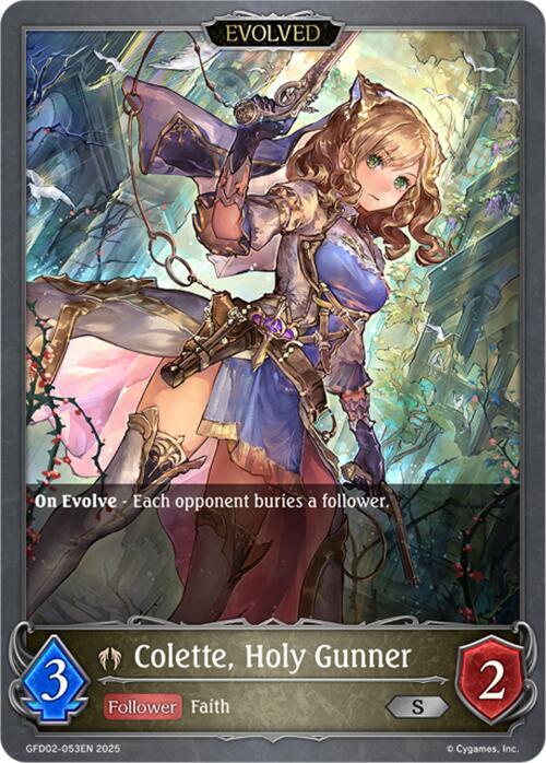 Colette, Holy Gunner (Evolved), GFD02: Treacherous Ambitions GFD02-053EN