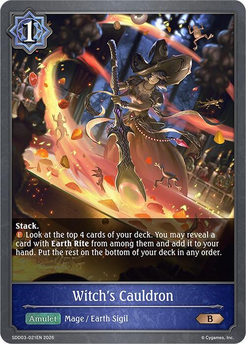 Witch's Cauldron, SDD03: Showdown Deck: Runecraft SDD03-021EN