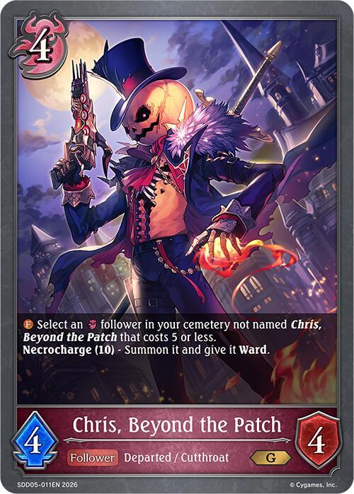 Chris, Beyond the Patch, SDD05: Showdown Deck: Abysscraft SDD05-011EN