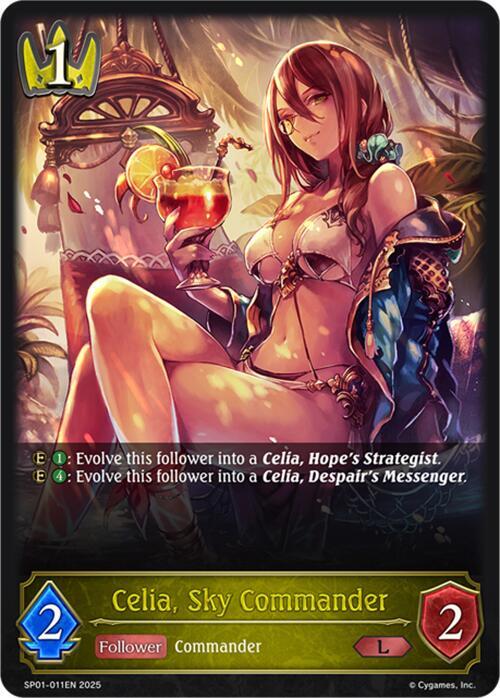 Celia, Sky Commander, SP01: Seaside Memories SP01-011EN