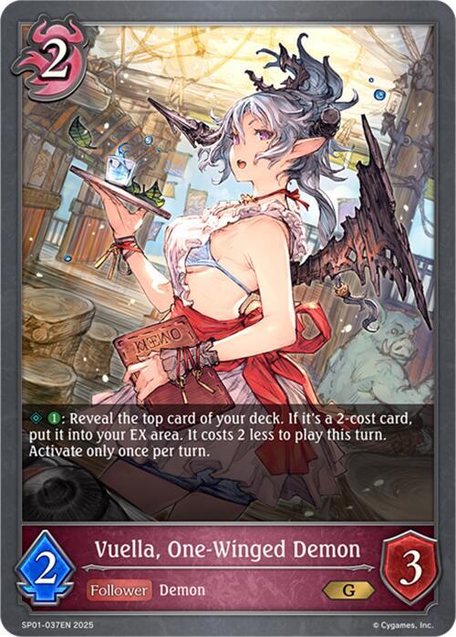Vuella, One-Winged Demon, SP01: Seaside Memories SP01-037EN