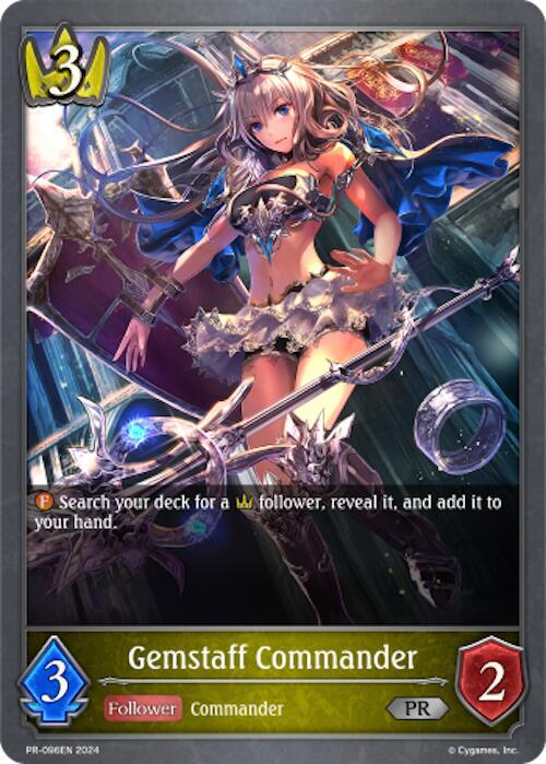 Gemstaff Commander, Shadowverse: Evolve Promo Cards PR-096EN