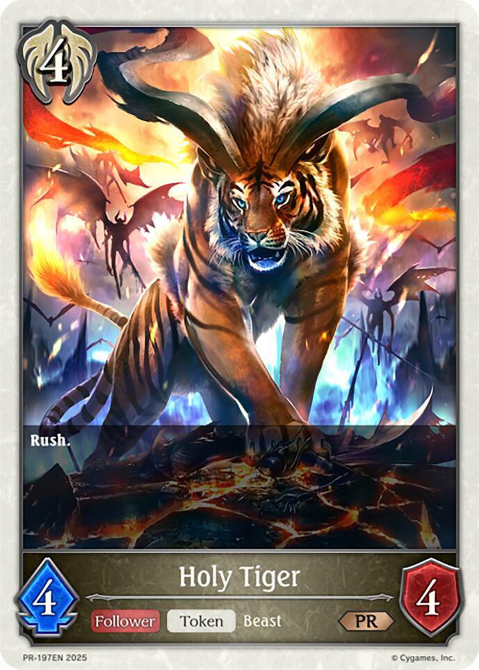 Holy Tiger, Shadowverse: Evolve Promo Cards PR-197EN