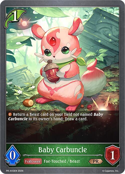 Baby Carbuncle, Shadowverse: Evolve Promo Cards PR-443EN
