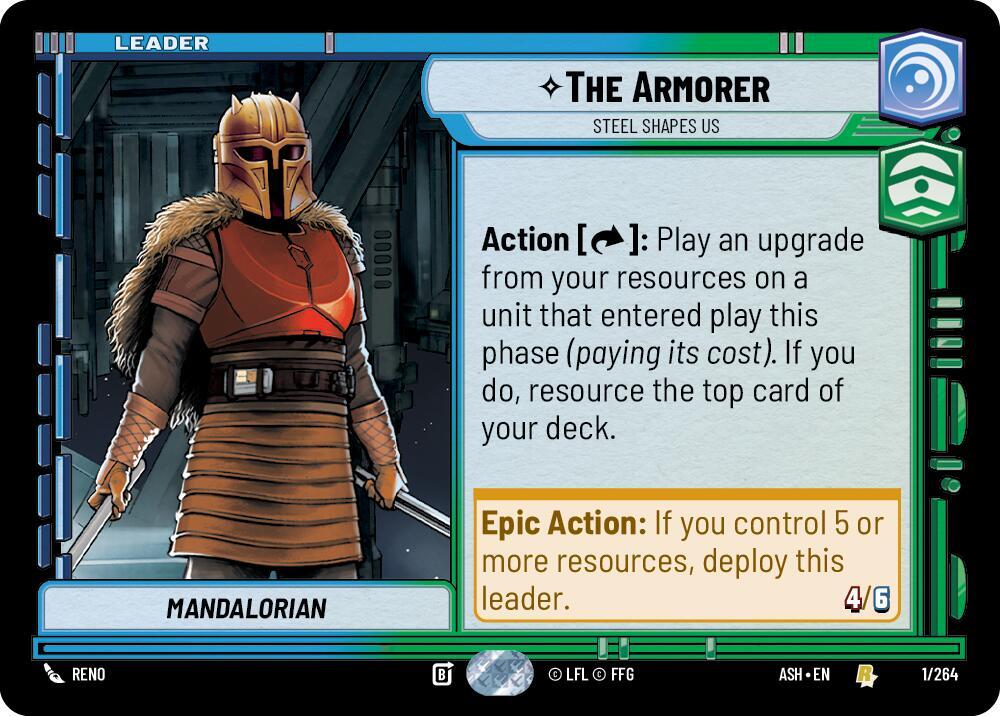 The Armorer - Steel Shapes Us, Ashes of the Empire 1/264